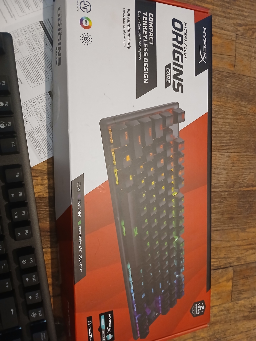 Hyperx Compact 10 Keyless Design Colorful Keyboard